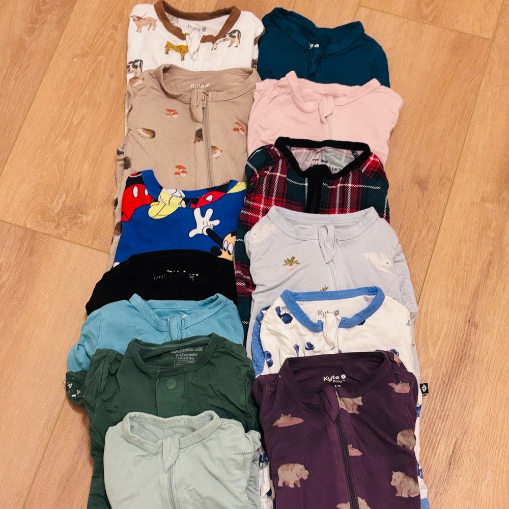 Kyte Baby/Little Sleepies/Magnetic Me/Gap Sleep Bundle 6-12